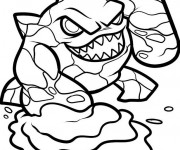 Coloriage Skylanders Giants Eruptor
