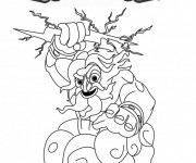 Coloriage Skylanders Giants Thunderbolt