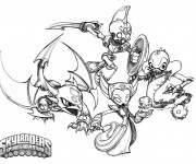 Coloriage et dessins gratuit Skylanders Swap Force à imprimer