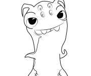 Coloriage Arachnet de Slugterra