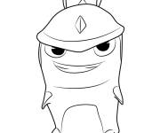 Coloriage Armashel Slug de Slugterra