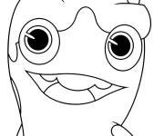 Coloriage Diggrix Slugterra