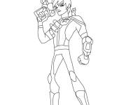 Coloriage Eli Shane de Slugterra