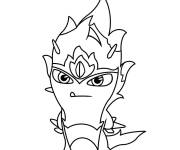Coloriage Fire Elemental de Slugterra