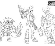 Coloriage Monstres Slugterra
