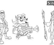 Coloriage Personnages Slugterra