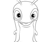 Coloriage Petit monstre Neotox Slug