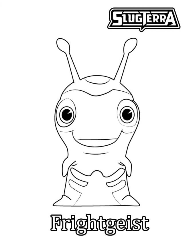 Coloriage et dessins gratuits Slug Terra Frightgeist à imprimer
