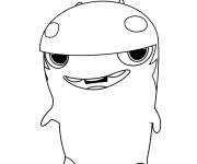 Coloriage Slugterra Hop Rock