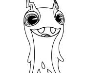 Coloriage Tazerling de Slugterra