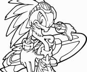 Coloriage Jet Sonic