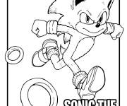 Coloriage Jeu Sonic