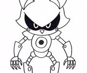 Coloriage Metal Sonic