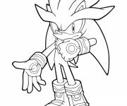 Coloriage Silver the Hedgehog
