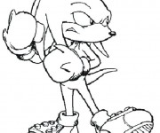Coloriage Sonic 17