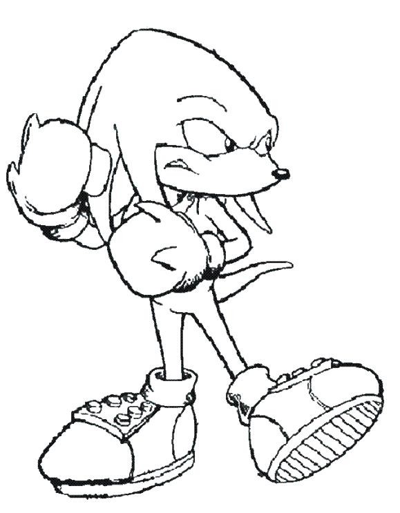 Coloriage et dessins gratuits Sonic 17 à imprimer