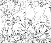 Coloriage Sonic 3 film