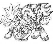 Coloriage Sonic all star racing transformed
