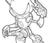 Coloriage Sonic Boom