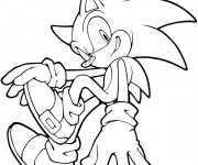 Coloriage Sonic boom &agrave; imprimer