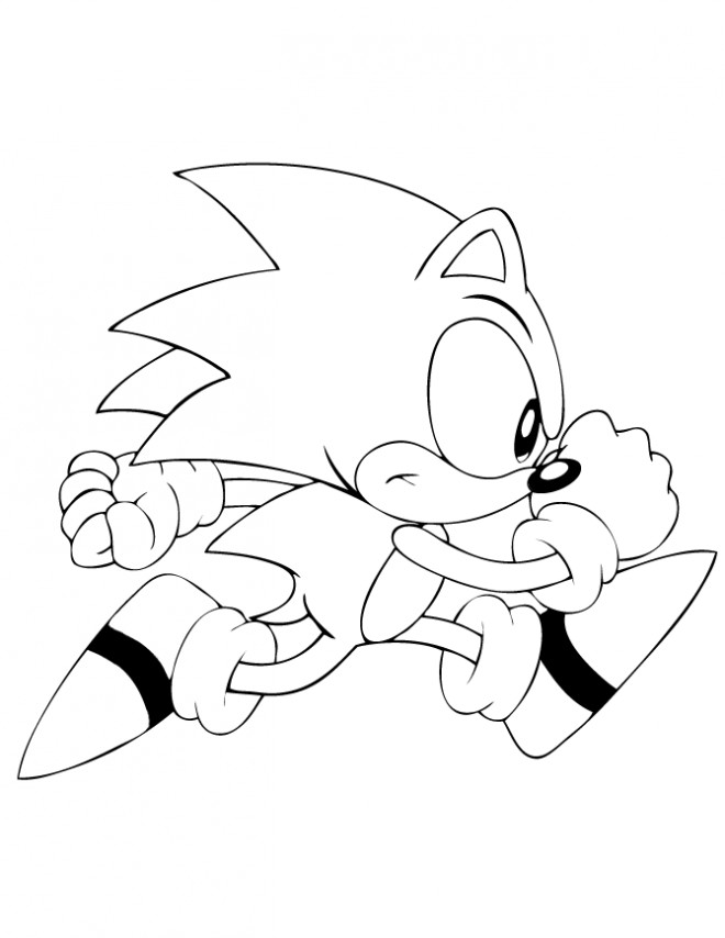 Coloriage et dessins gratuits Sonic exe à imprimer