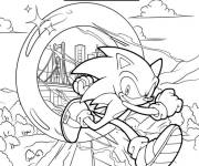 Coloriage Sonic le film 2