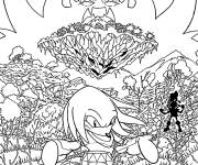 Coloriage Sonic the Hedgehog 3