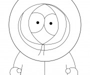 Coloriage Kenny enfant de South Park