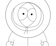 Coloriage Kenny enfant de South Park