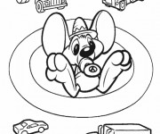 Coloriage Speedy Gonzales bébé