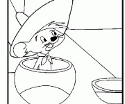 Coloriage Speedy Gonzales dessin animé