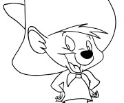 Coloriage Speedy Gonzales en ligne