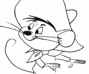 Coloriage Speedy Gonzales gratuit