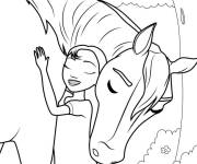 Coloriage Abigail R&eacute;confortant Boomerang