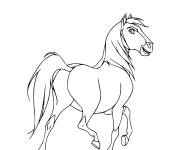 Coloriage Cheval Spirit