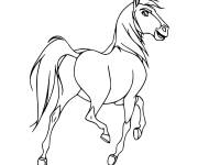 Coloriage Cheval spirit imprimable