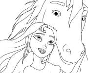 Coloriage Film d'animation Spirit