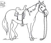 Coloriage et dessins gratuit Film Spirit riding free à imprimer