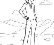 Coloriage Portrait Pru Granger