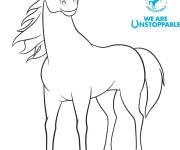 Coloriage Spirit imparable