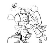 Coloriage Le petit Spirou