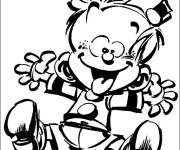 Coloriage Petit Spirou &agrave; colorier