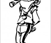 Coloriage Spirou 23