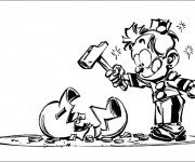 Coloriage Spirou 33