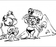 Coloriage Spirou 34