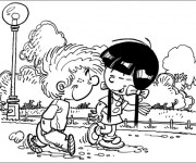 Coloriage Spirou 35