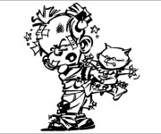 Coloriage Spirou 36