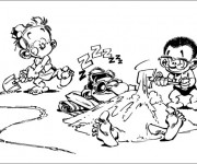 Coloriage Spirou 40
