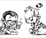 Coloriage Spirou 41