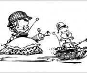 Coloriage Spirou 44